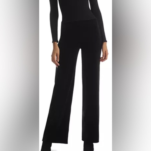 Commando Velvet Flare Leggings Black Size Medium